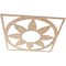 Ekena Millwork Blume Wood Fretwork Pierced Ceiling Medallion, Alder, 40"OD x 13 7/8"ID x 3/8"T CMWP40X40X0375BLAL - alternate 5